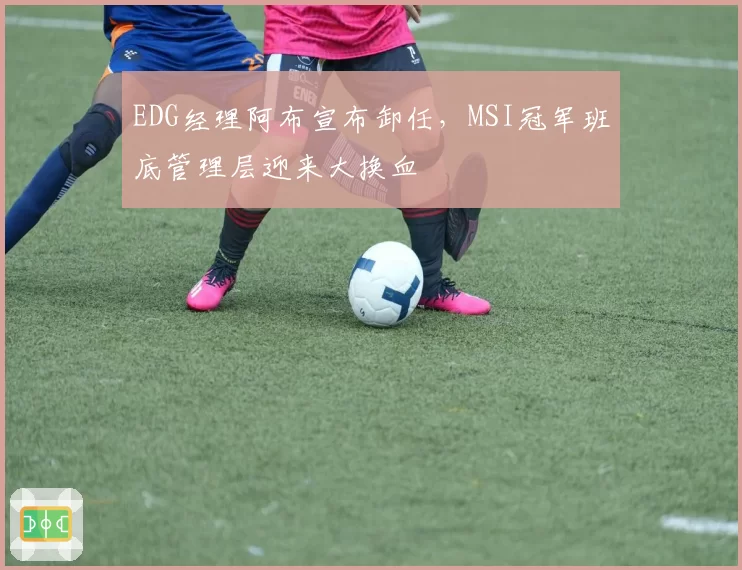 EDG经理阿布宣布卸任，MSI冠军班底管理层迎来大换血